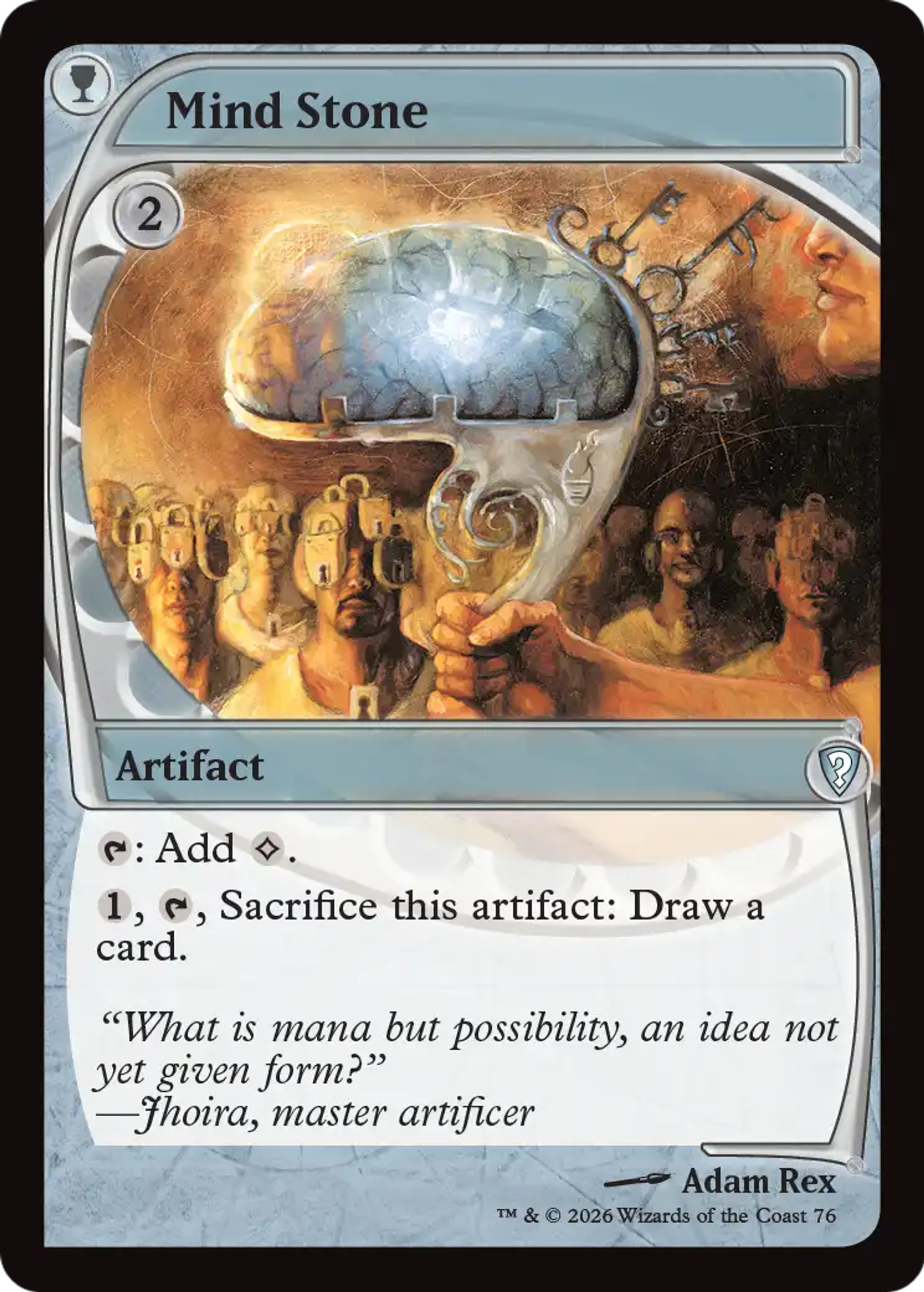 Mind Stone — Mystery Booster Commander Edition — Magic: The Gathering