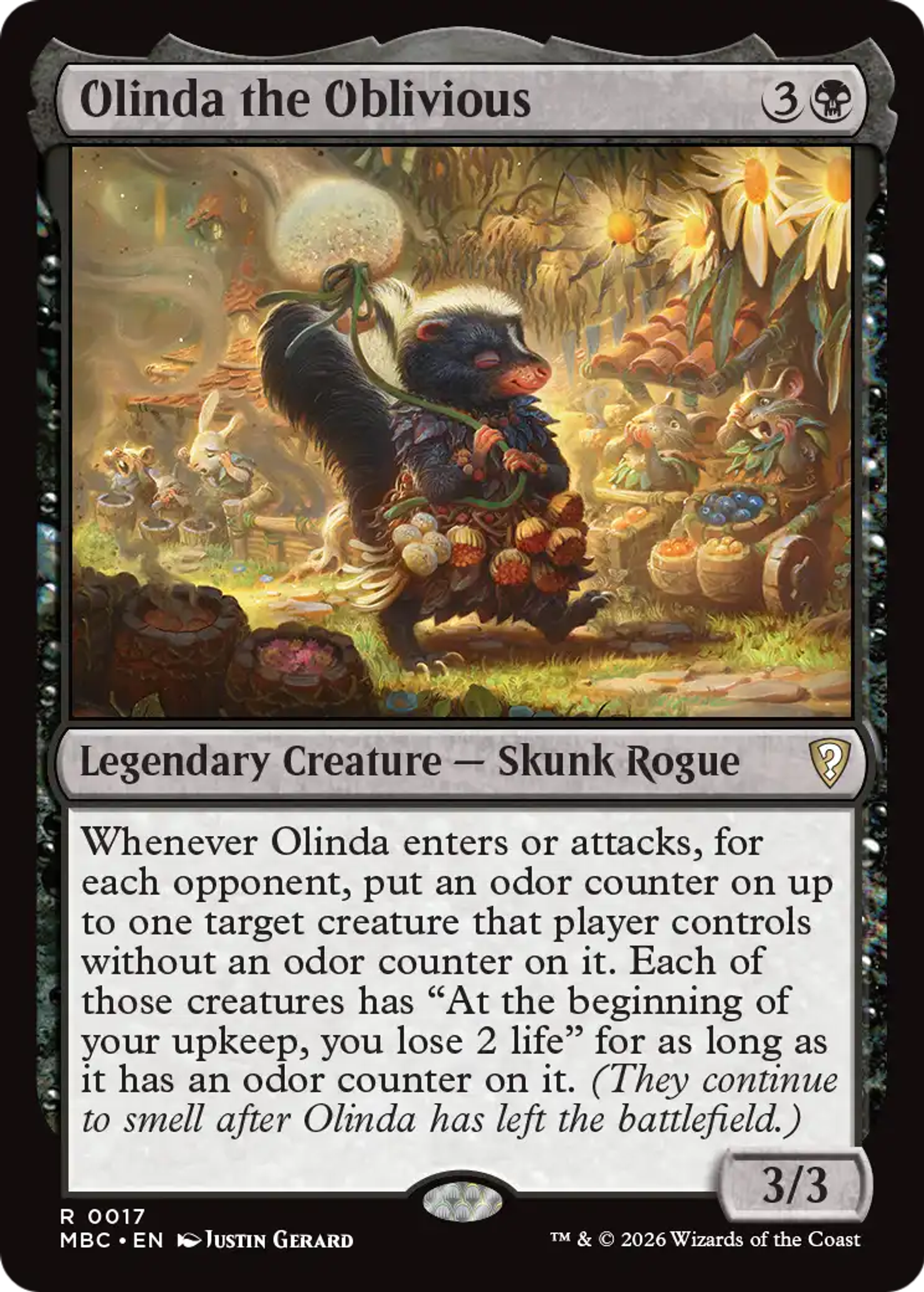 Olinda the Oblivious — Mystery Booster Commander Edition — Magic: The Gathering