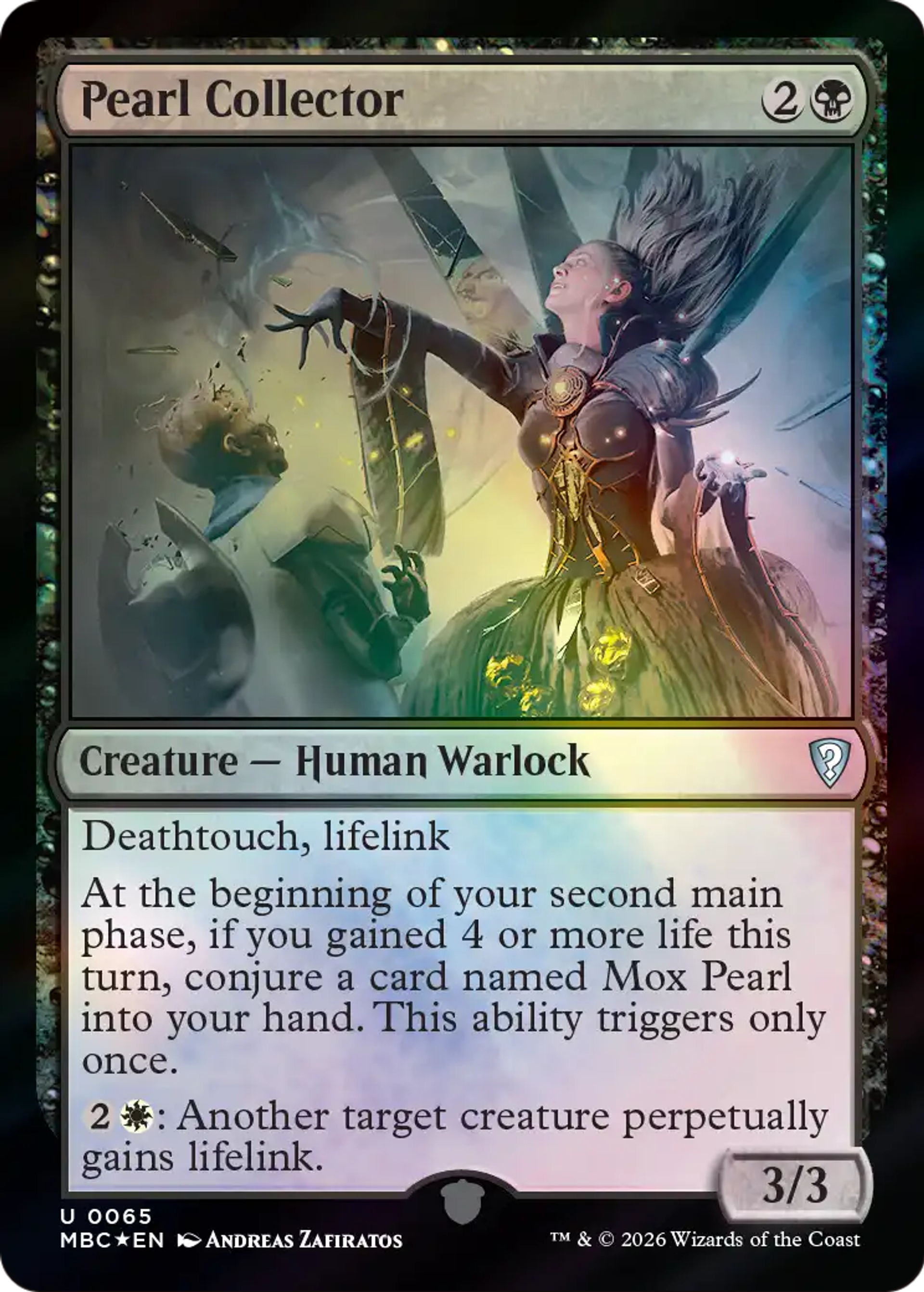 Pearl Collector — Mystery Booster Commander Edition — Magic: The Gathering