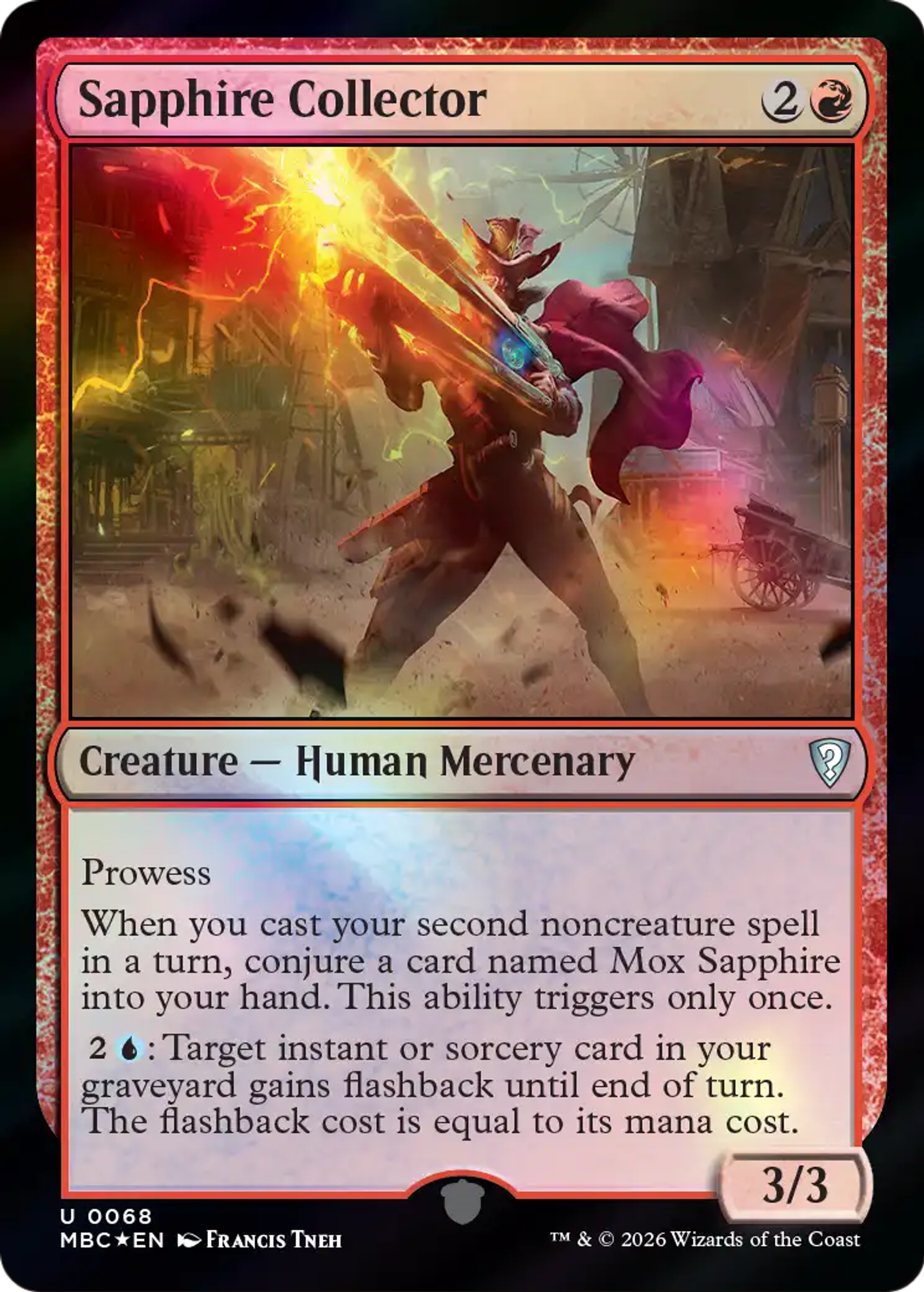 Sapphire Collector — Mystery Booster Commander Edition — Magic: The Gathering