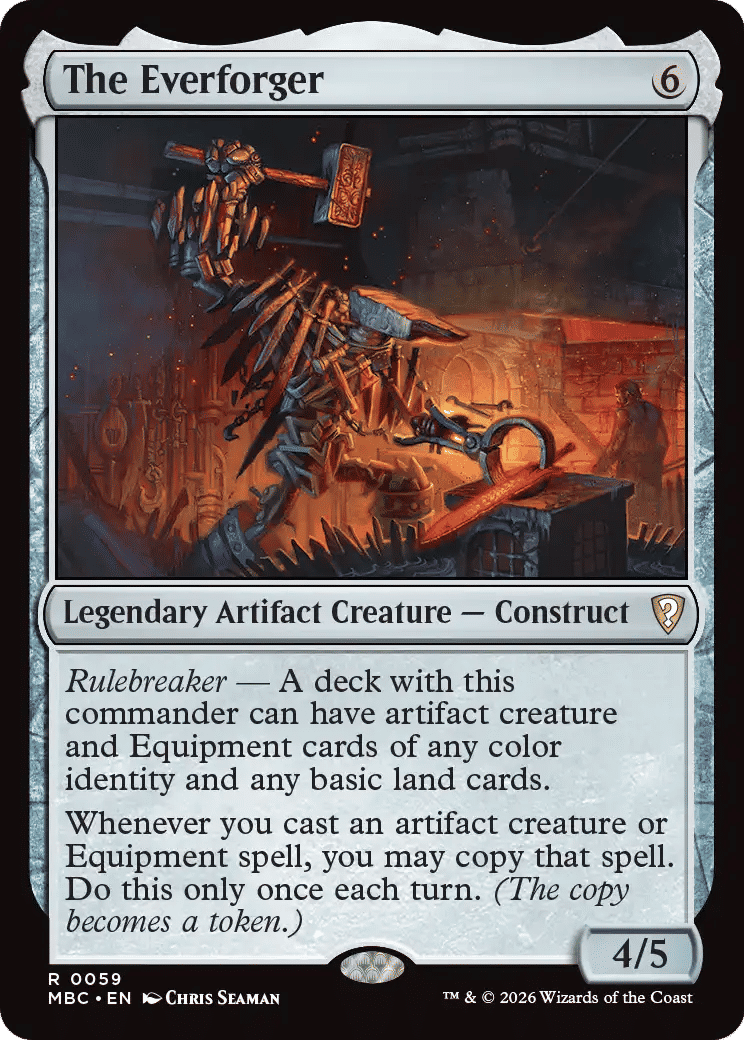 The Everforger — Mystery Booster Commander Edition — Magic: The Gathering