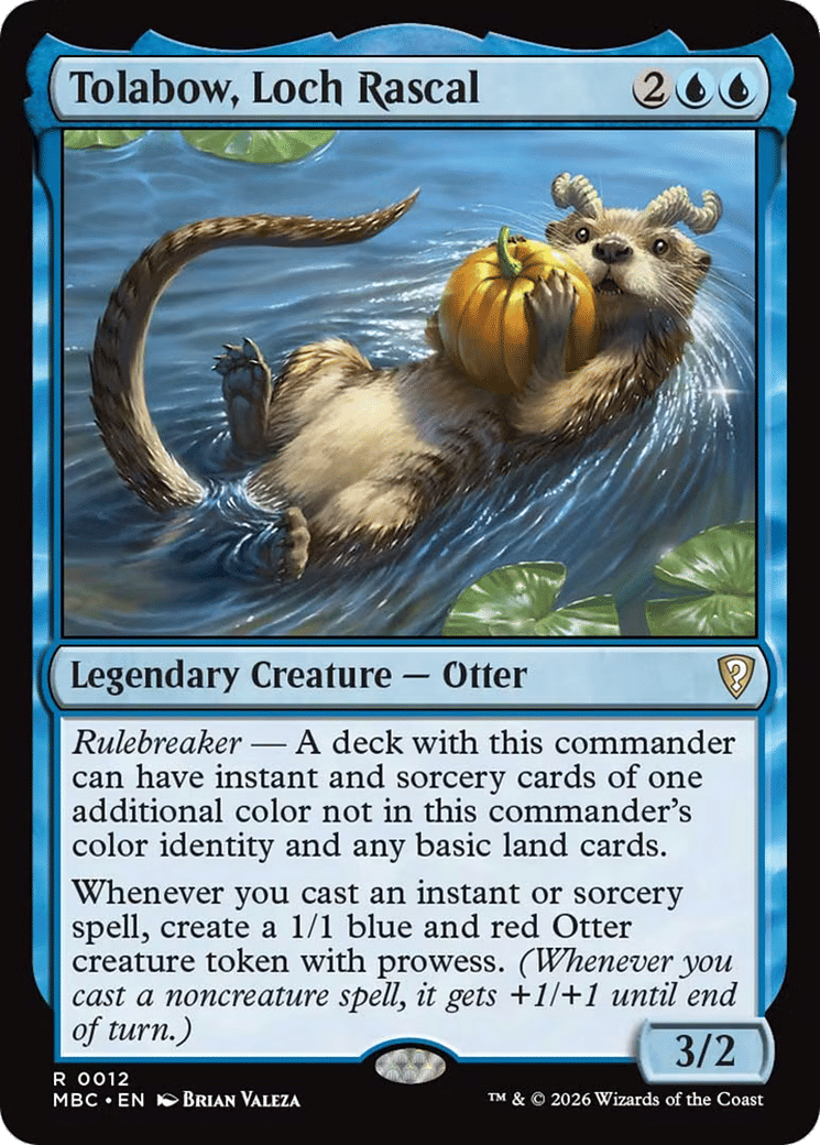 Tolabow, Loch Rascal — Mystery Booster Commander Edition — Magic: The Gathering