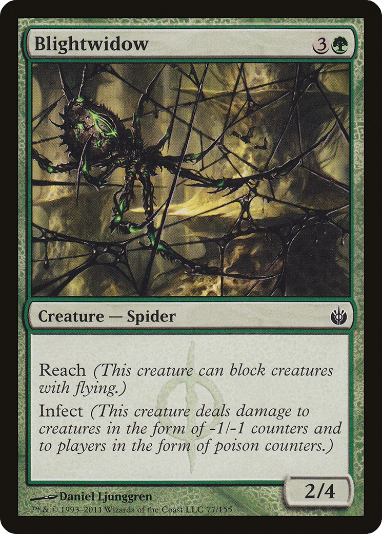 Blightwidow — Mirrodin Besieged — Magic: The Gathering