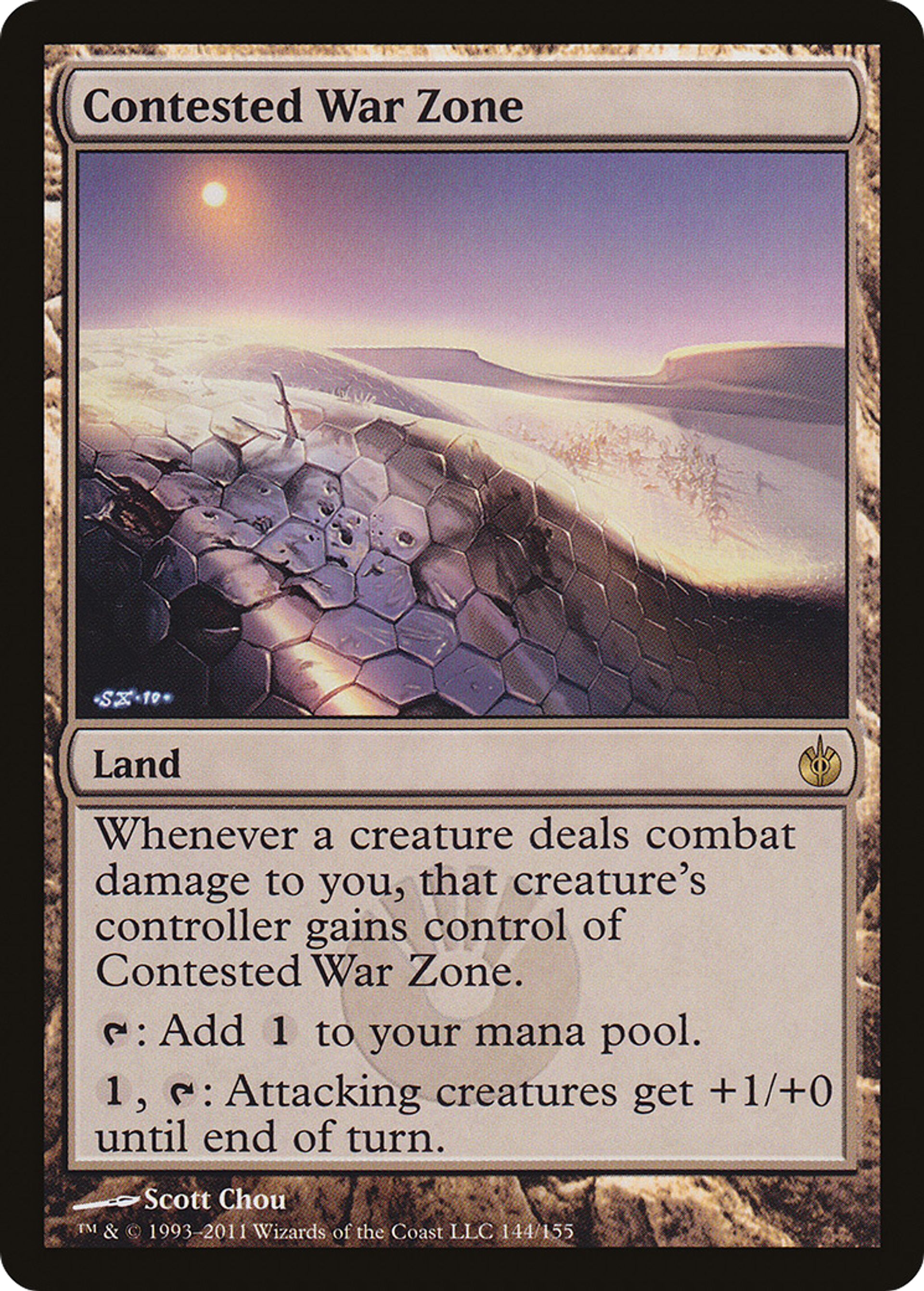 Contested War Zone — Mirrodin Besieged — Magic: The Gathering