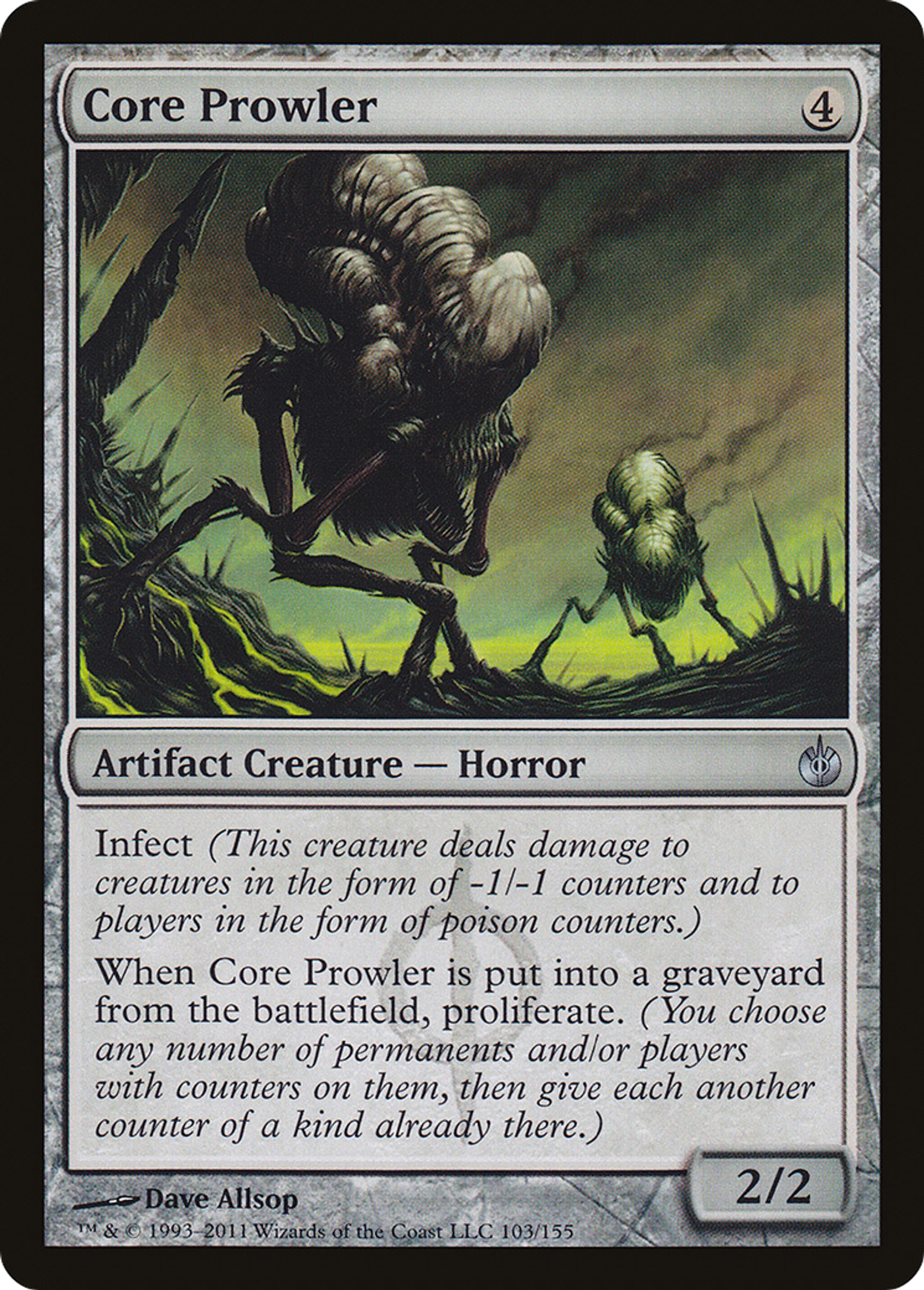 Rôdeur du Noyau — Mirrodin Besieged — Magic: The Gathering