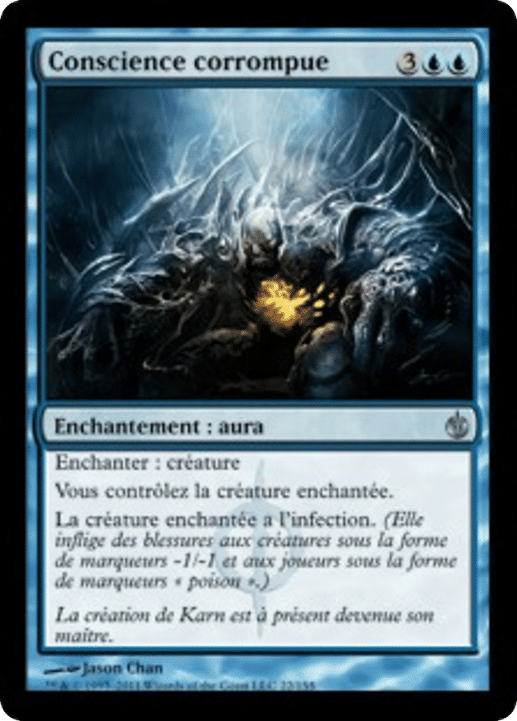 Conscience corrompue — Mirrodin Besieged — Magic: The Gathering