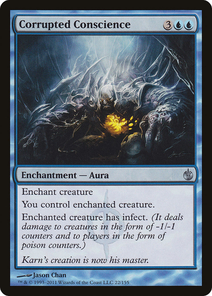Corrupted Conscience — Mirrodin Besieged — Magic: The Gathering