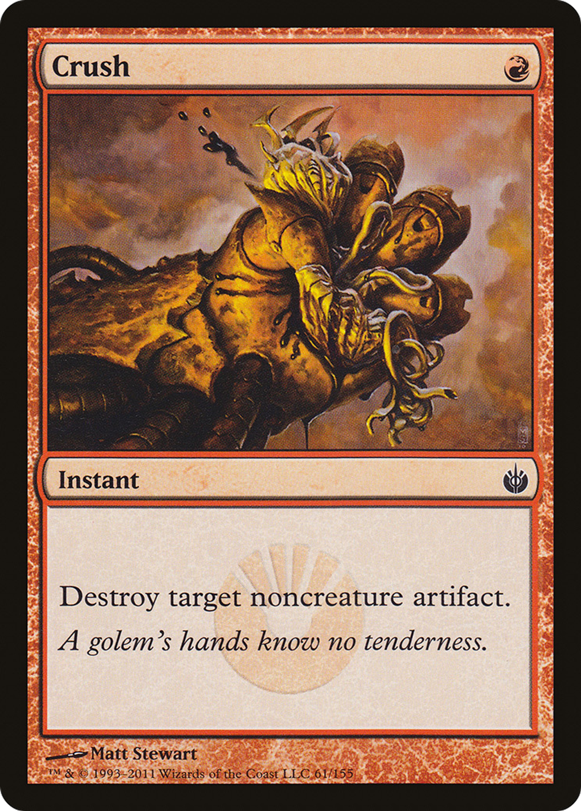 Crush — Mirrodin Besieged — Magic: The Gathering