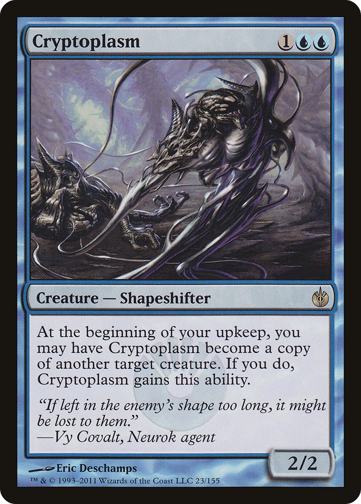 Cryptoplasm — Mirrodin Besieged — Magic: The Gathering