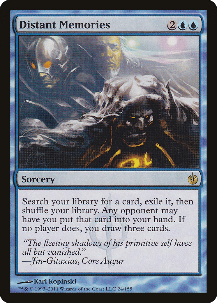 Distant Memories — Mirrodin Besieged — Magic: The Gathering