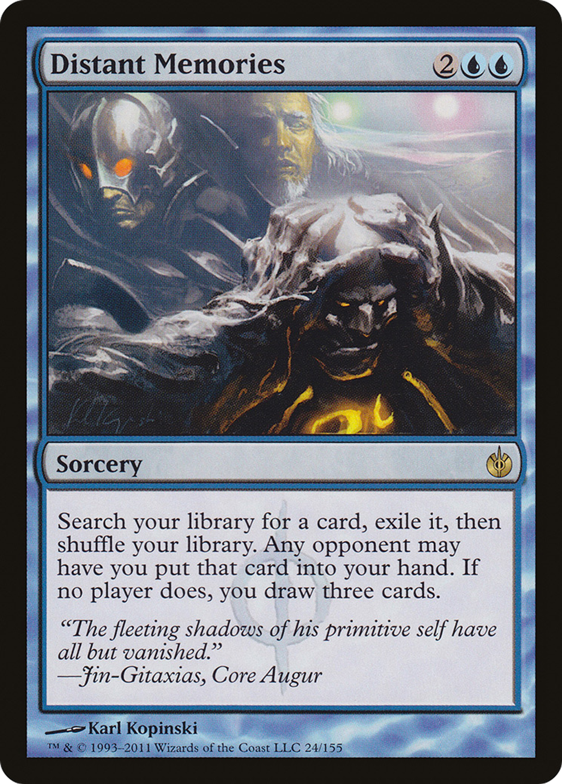 Distant Memories — Mirrodin Besieged — Magic: The Gathering