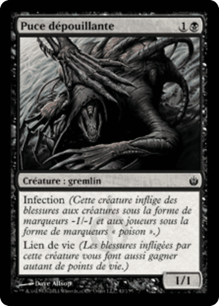 Puce dépouillante — Mirrodin Besieged — Magic: The Gathering