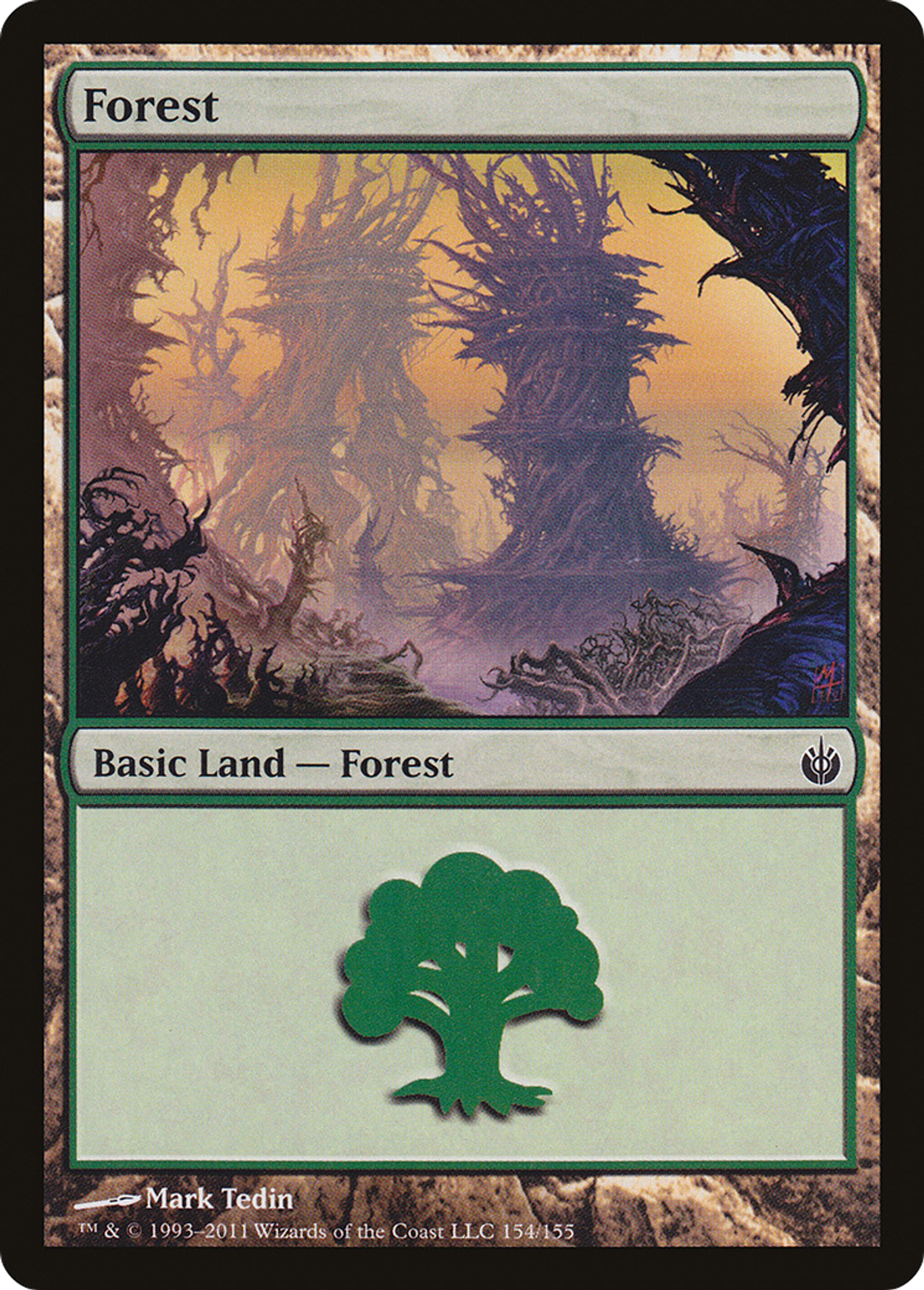 Forest — Mirrodin Besieged — Magic: The Gathering