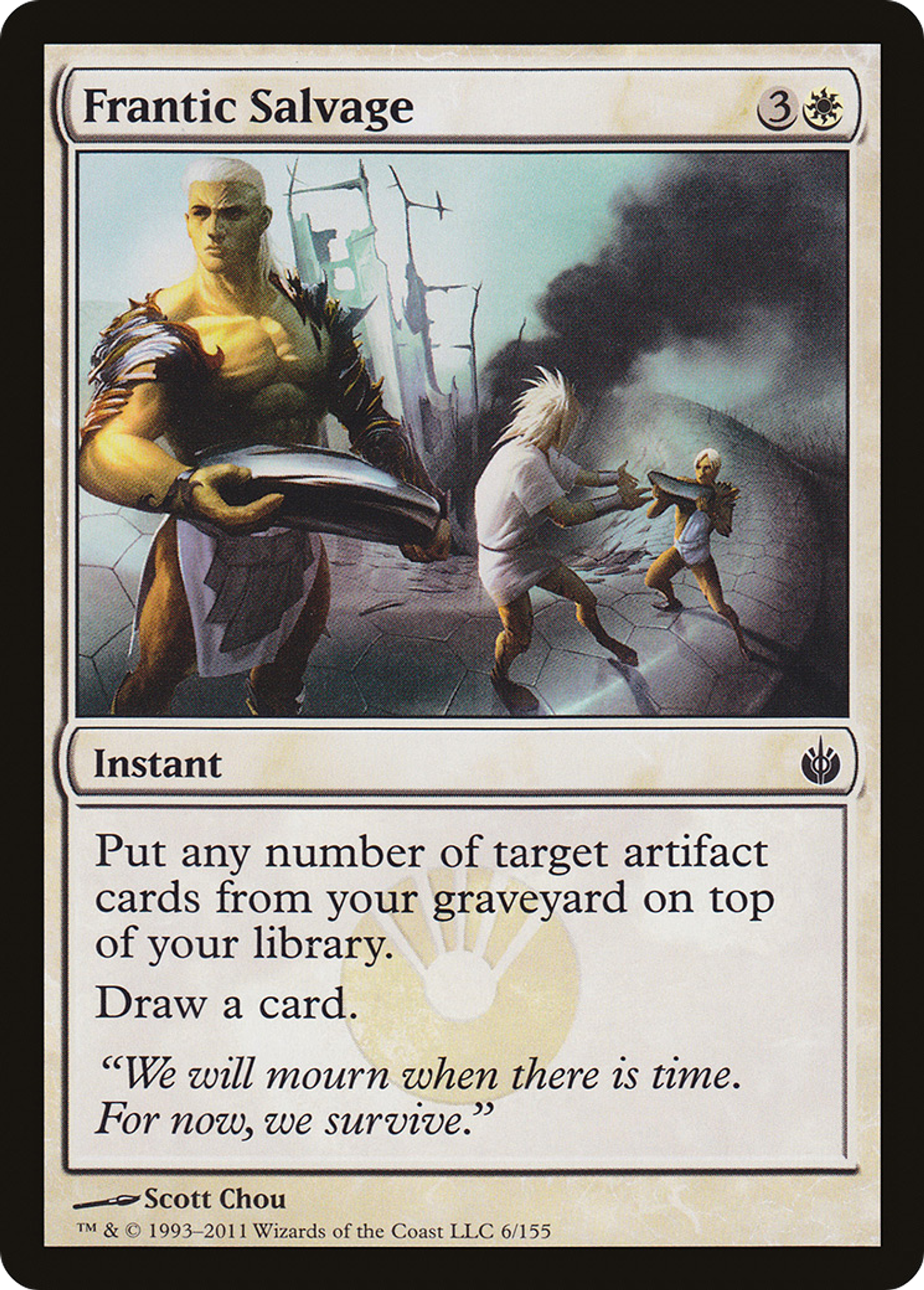 Frantic Salvage — Mirrodin Besieged — Magic: The Gathering