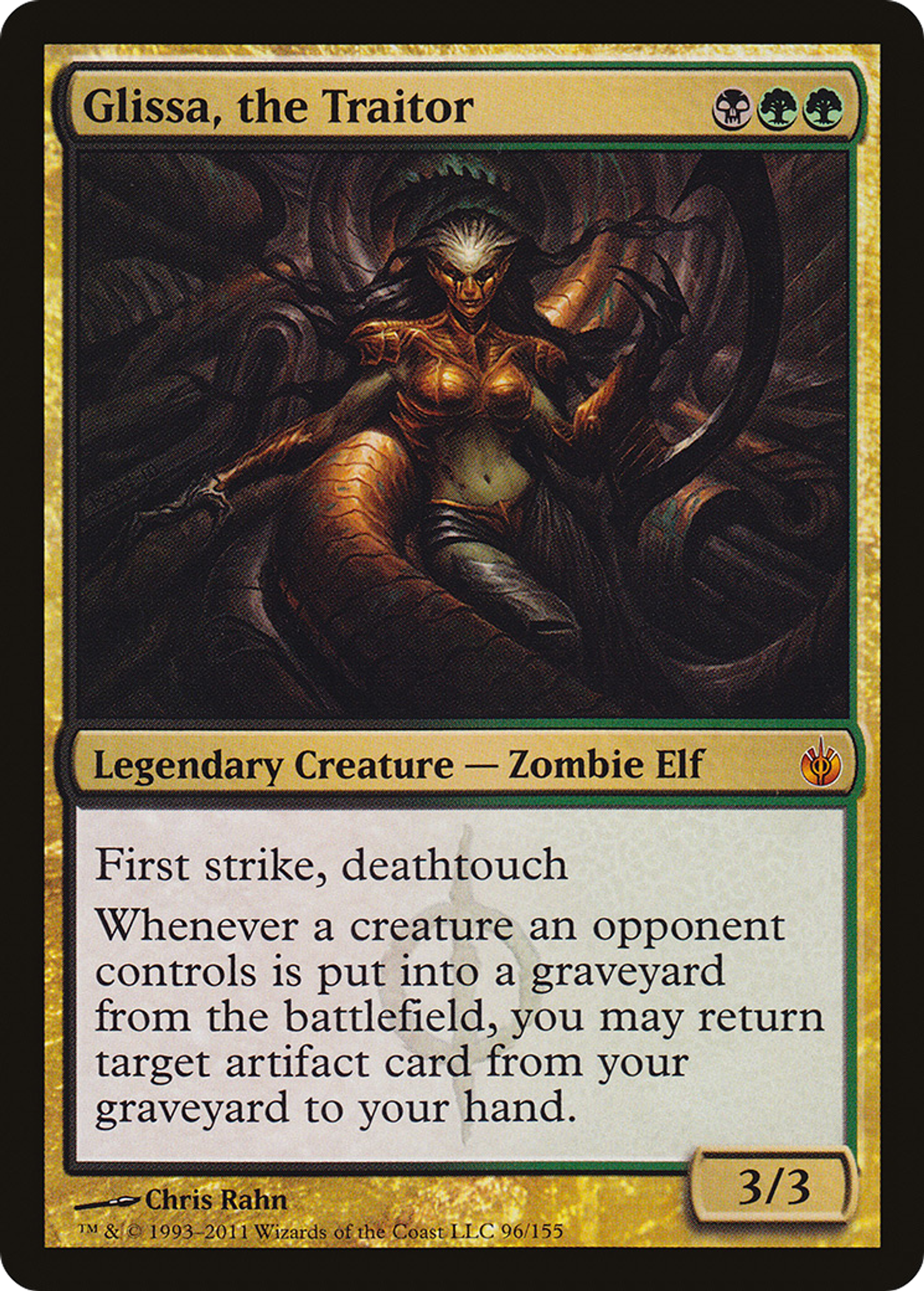 Glissa, la traîtresse — Mirrodin Besieged — Magic: The Gathering