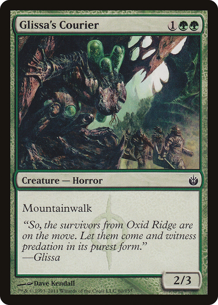 Glissa's Courier — Mirrodin Besieged — Magic: The Gathering