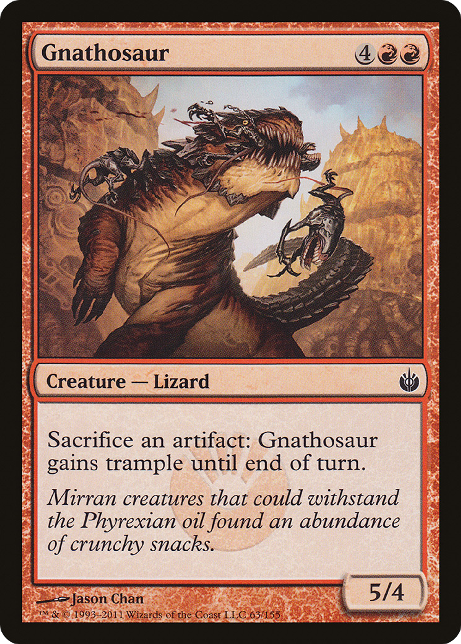 Gnathosaur — Mirrodin Besieged — Magic: The Gathering