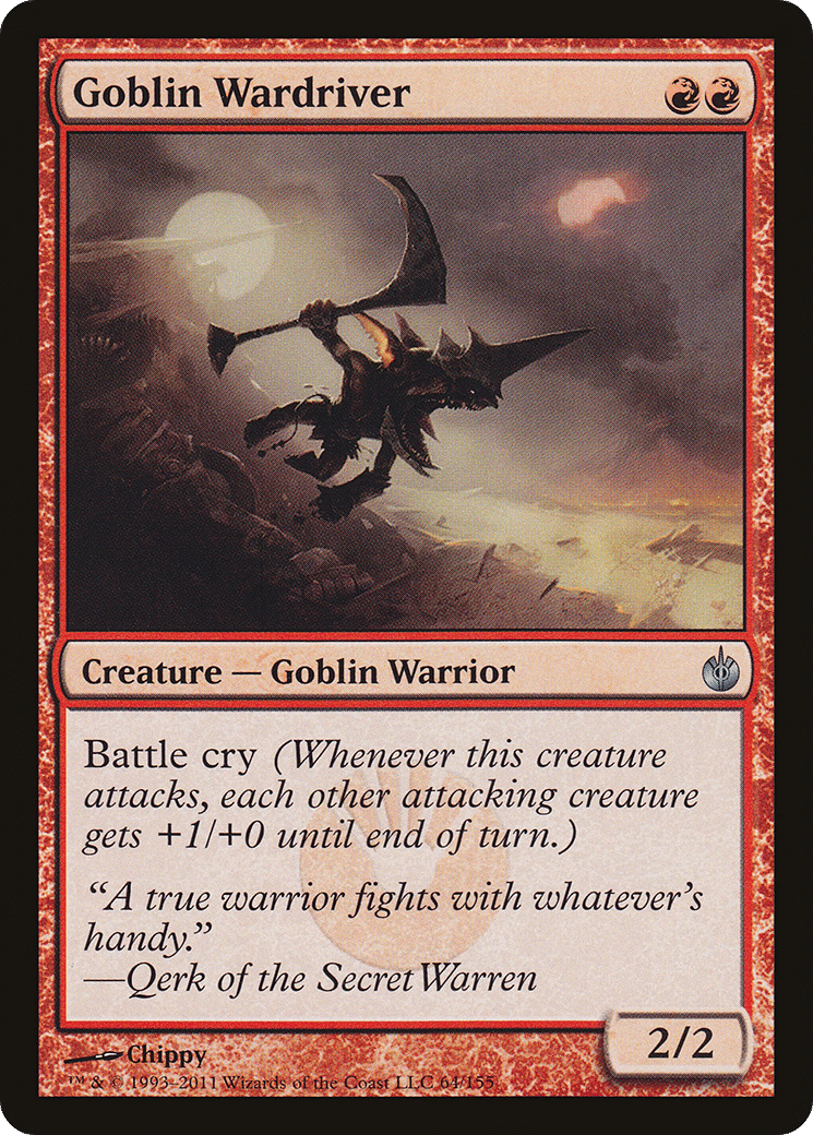 Goblin Wardriver — Mirrodin Besieged — Magic: The Gathering
