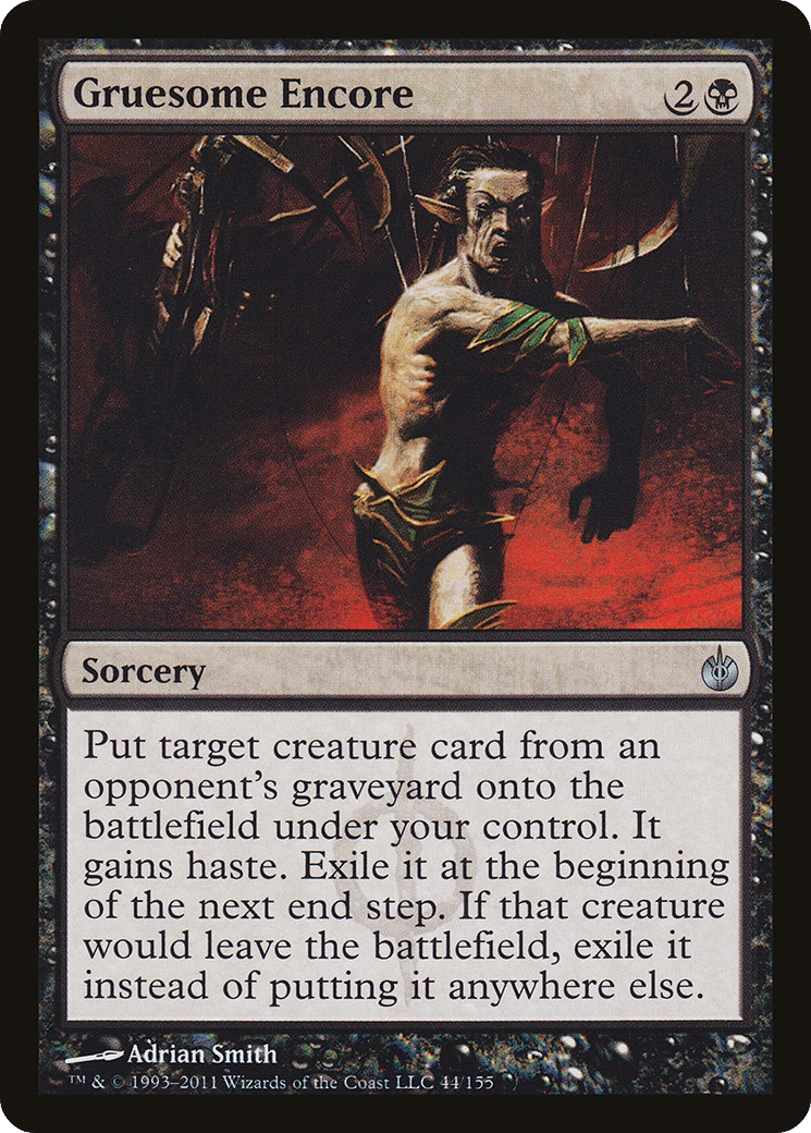 Gruesome Encore — Mirrodin Besieged — Magic: The Gathering
