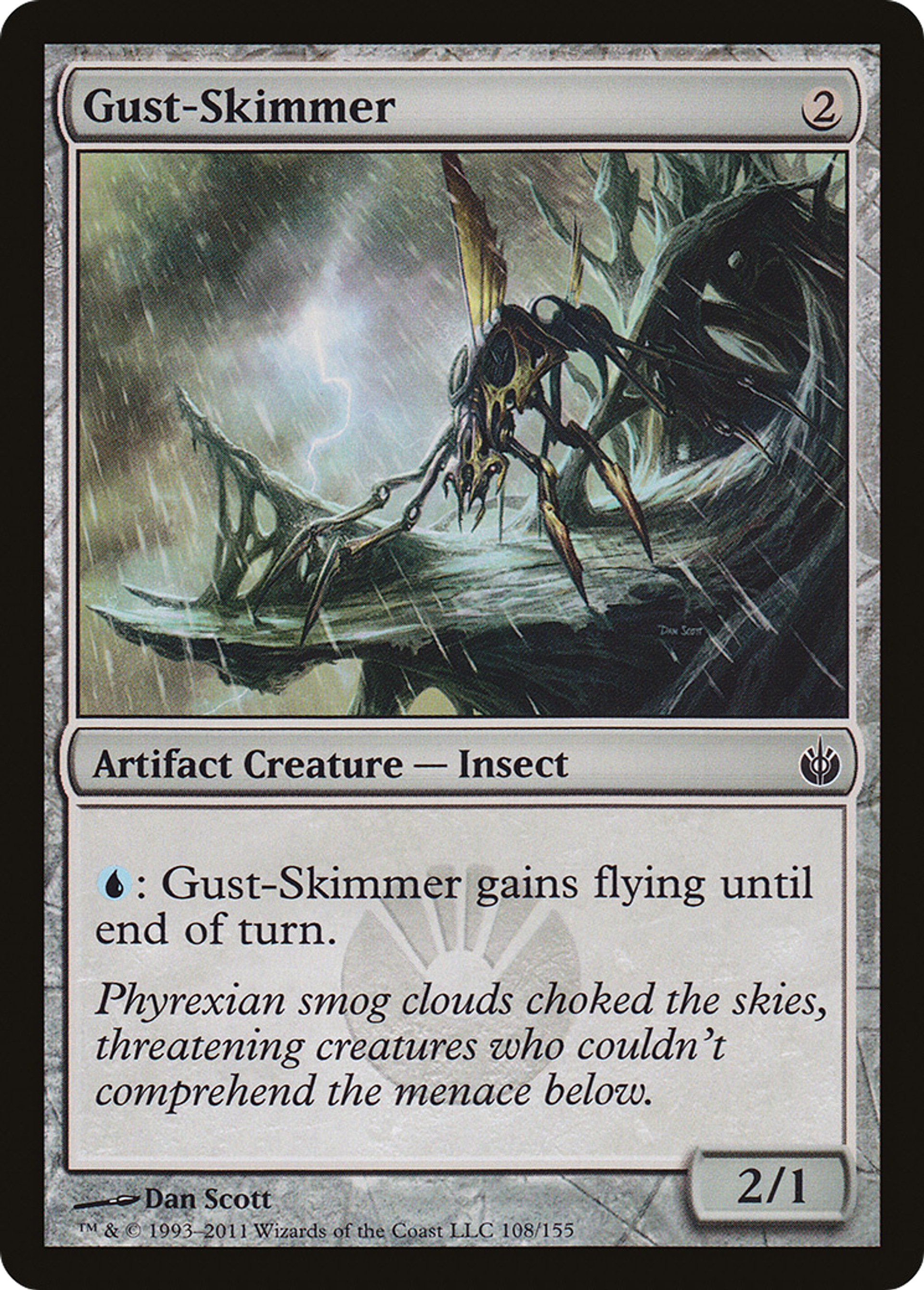 Écumeur de rafale — Mirrodin Besieged — Magic: The Gathering