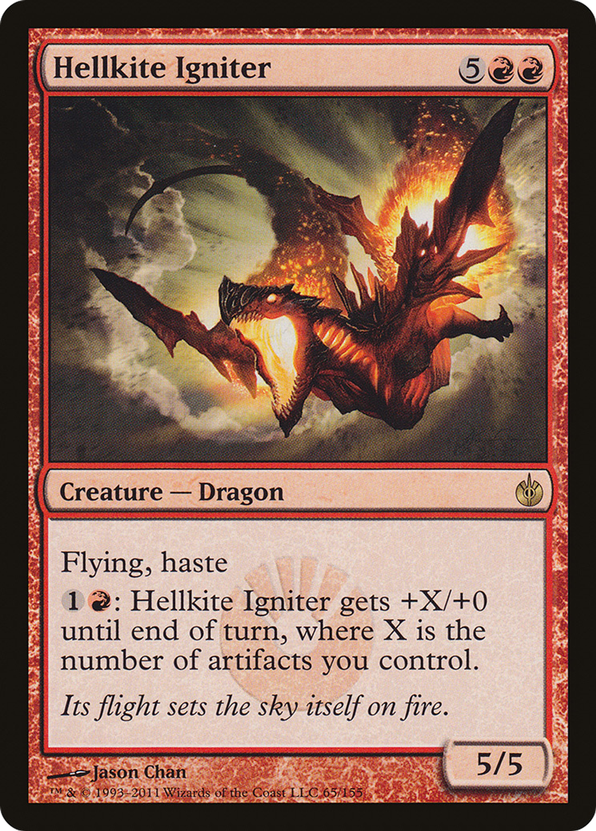 Hellkite Igniter — Mirrodin Besieged — Magic: The Gathering