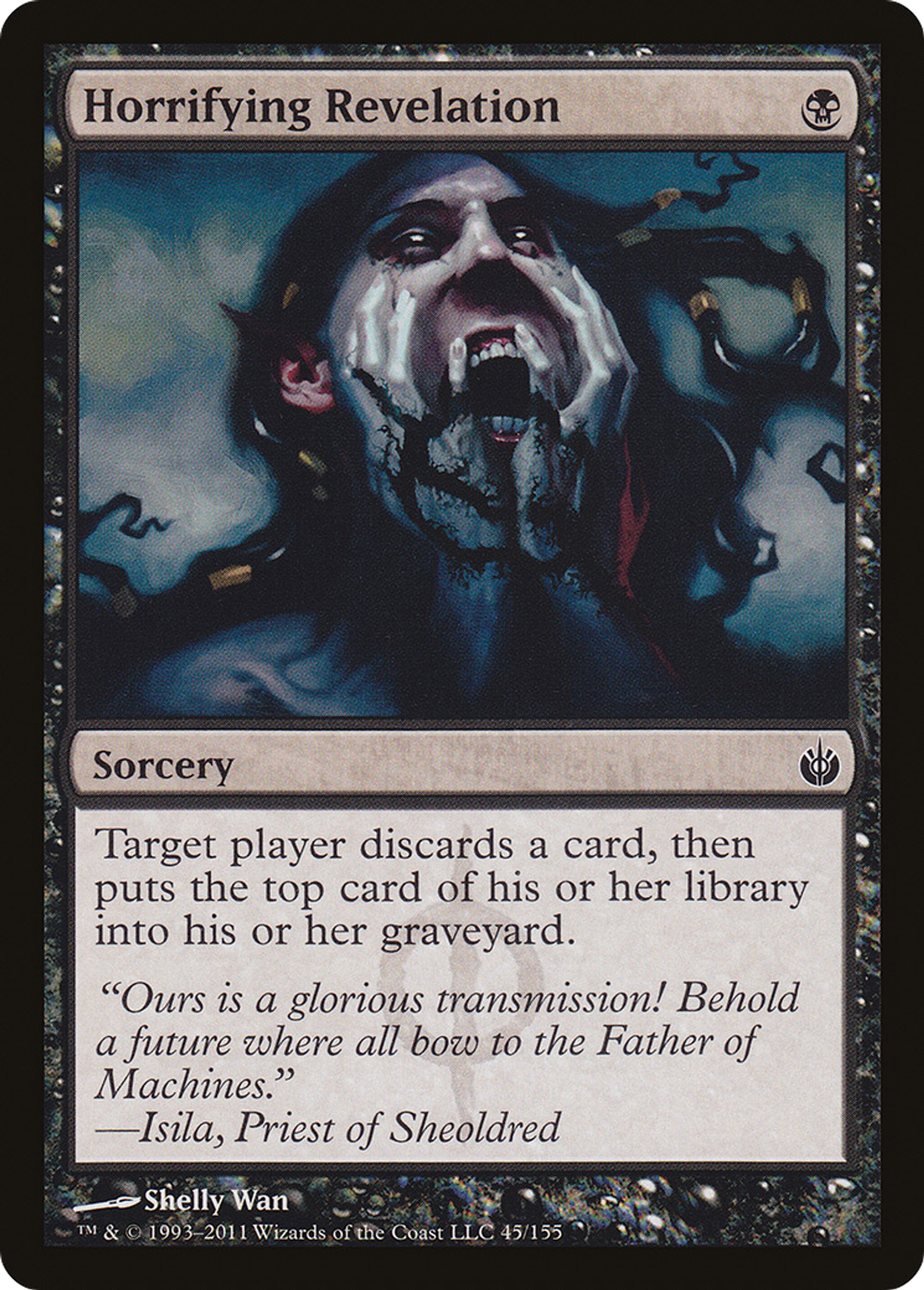 Horrible révélation — Mirrodin Besieged — Magic: The Gathering