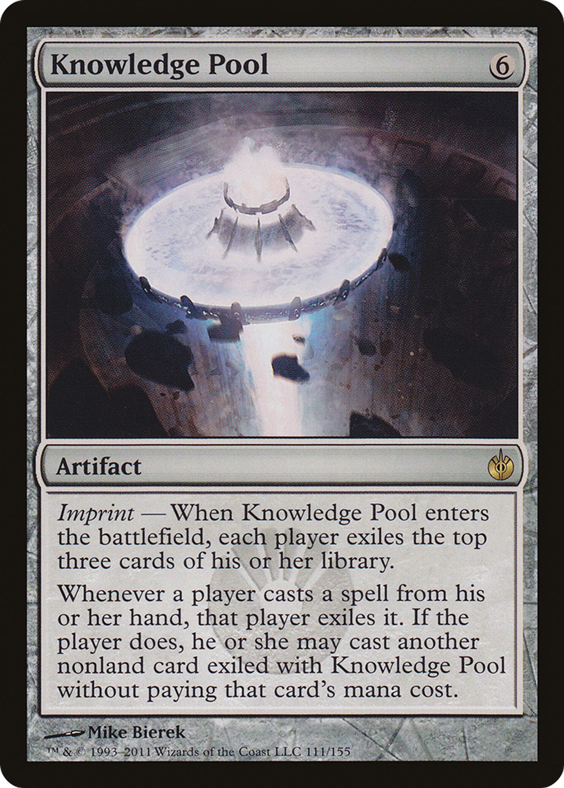 Sauvoir de Connaissance — Mirrodin Besieged — Magic: The Gathering
