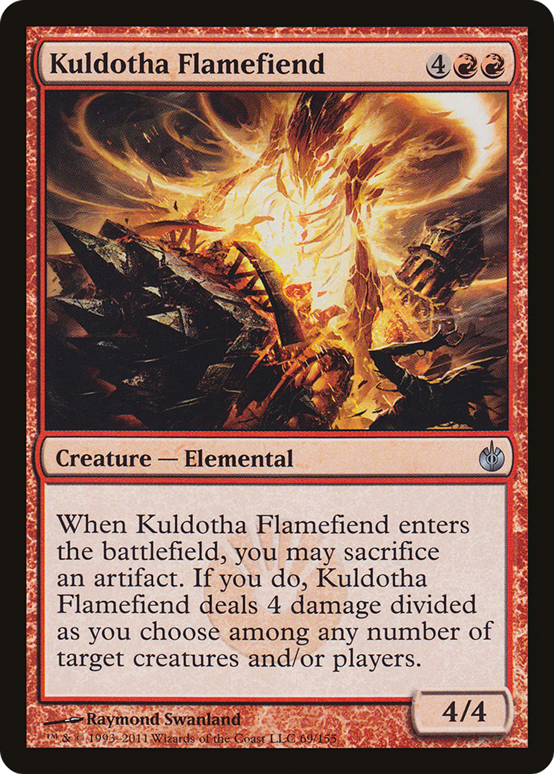 Fiellefeu de Kuldotha — Mirrodin Besieged — Magic: The Gathering