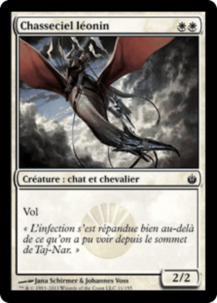 Chasseciel léonin — Mirrodin Besieged — Magic: The Gathering