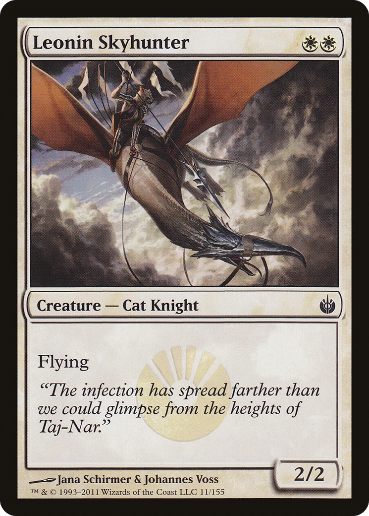 Leonin Skyhunter — Mirrodin Besieged — Magic: The Gathering