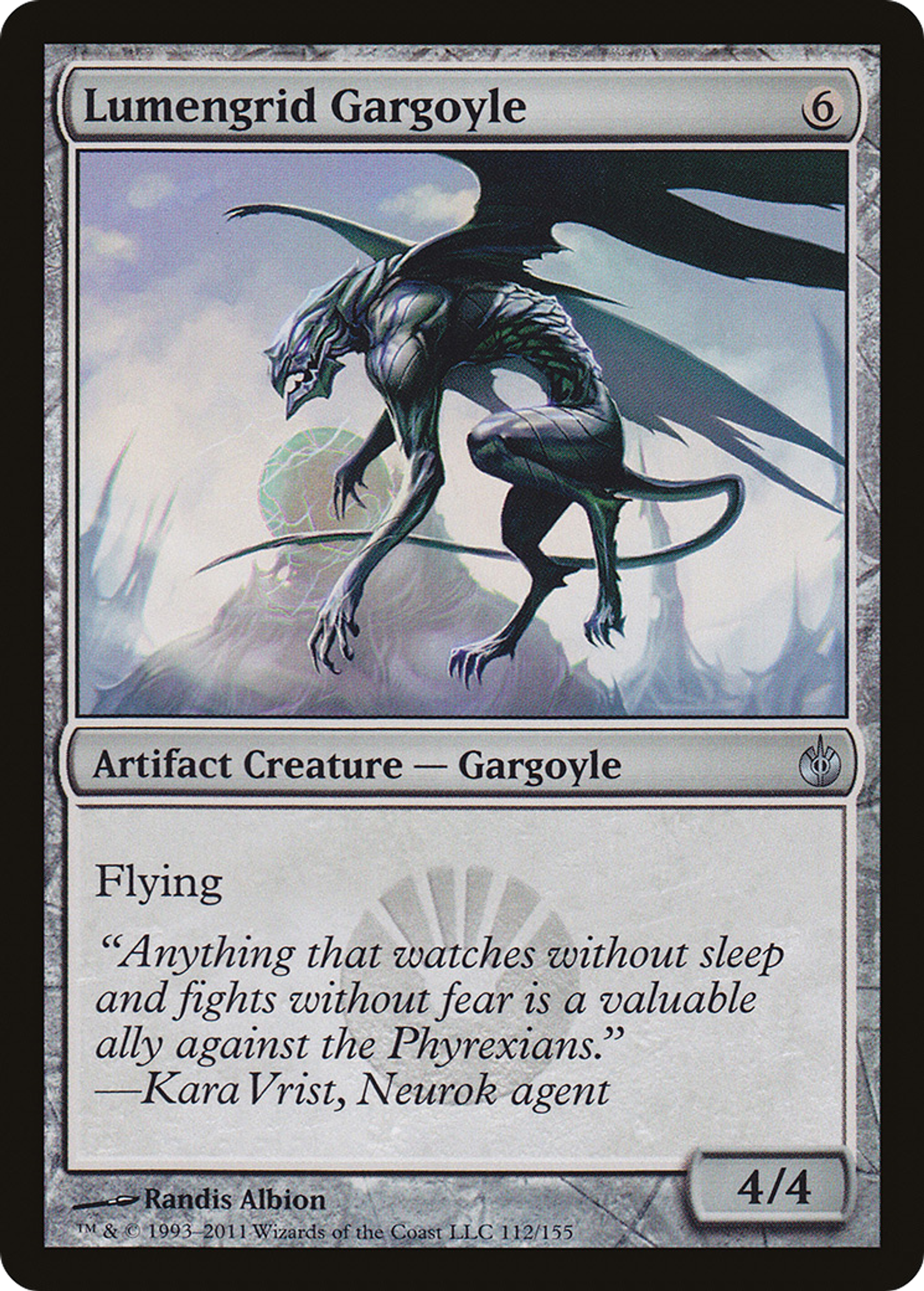 Gargouille de Lumengrid — Mirrodin Besieged — Magic: The Gathering