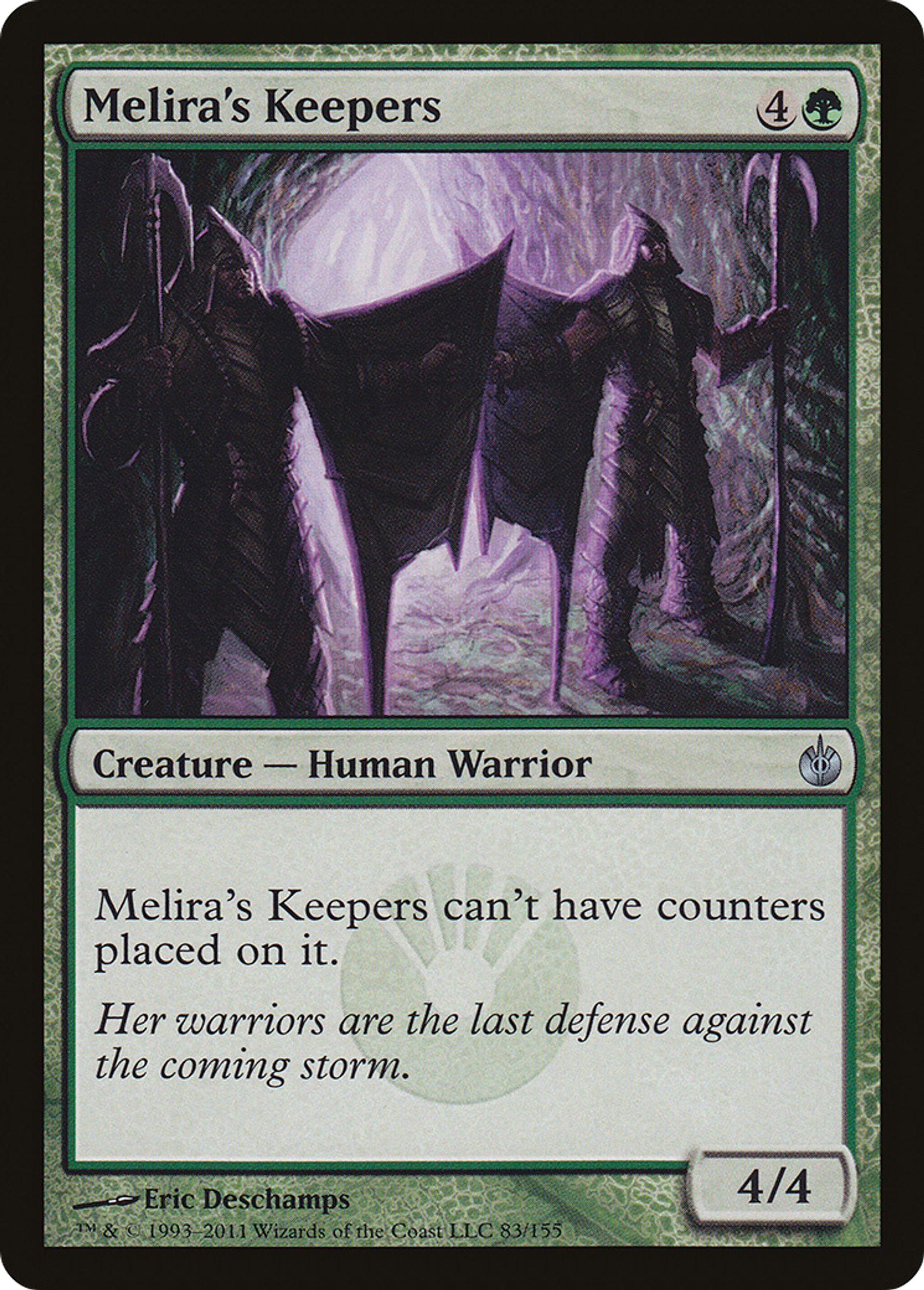 Melira's Keepers — Mirrodin Besieged — Magic: The Gathering