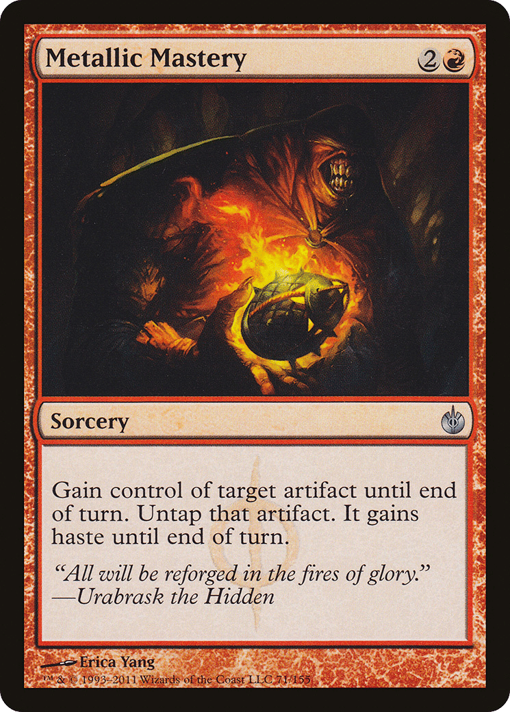 Metallic Mastery — Mirrodin Besieged — Magic: The Gathering