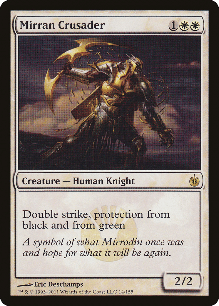 Mirran Crusader — Mirrodin Besieged — Magic: The Gathering