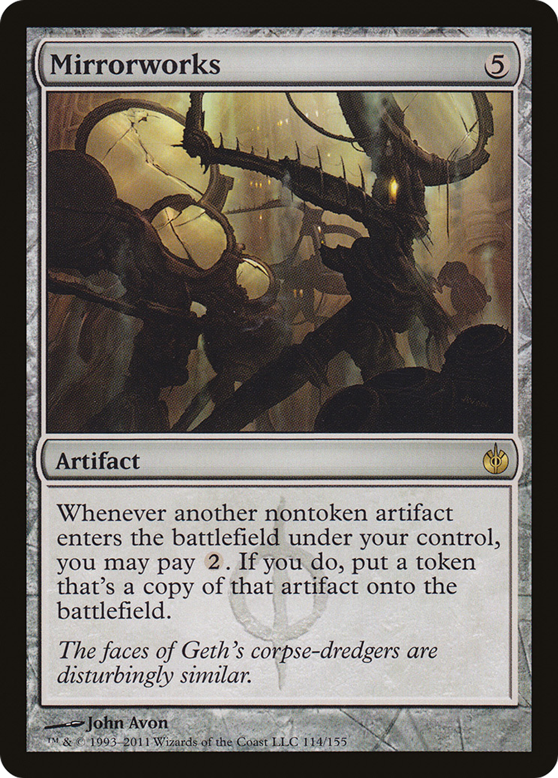 Chantier de miroirs — Mirrodin Besieged — Magic: The Gathering