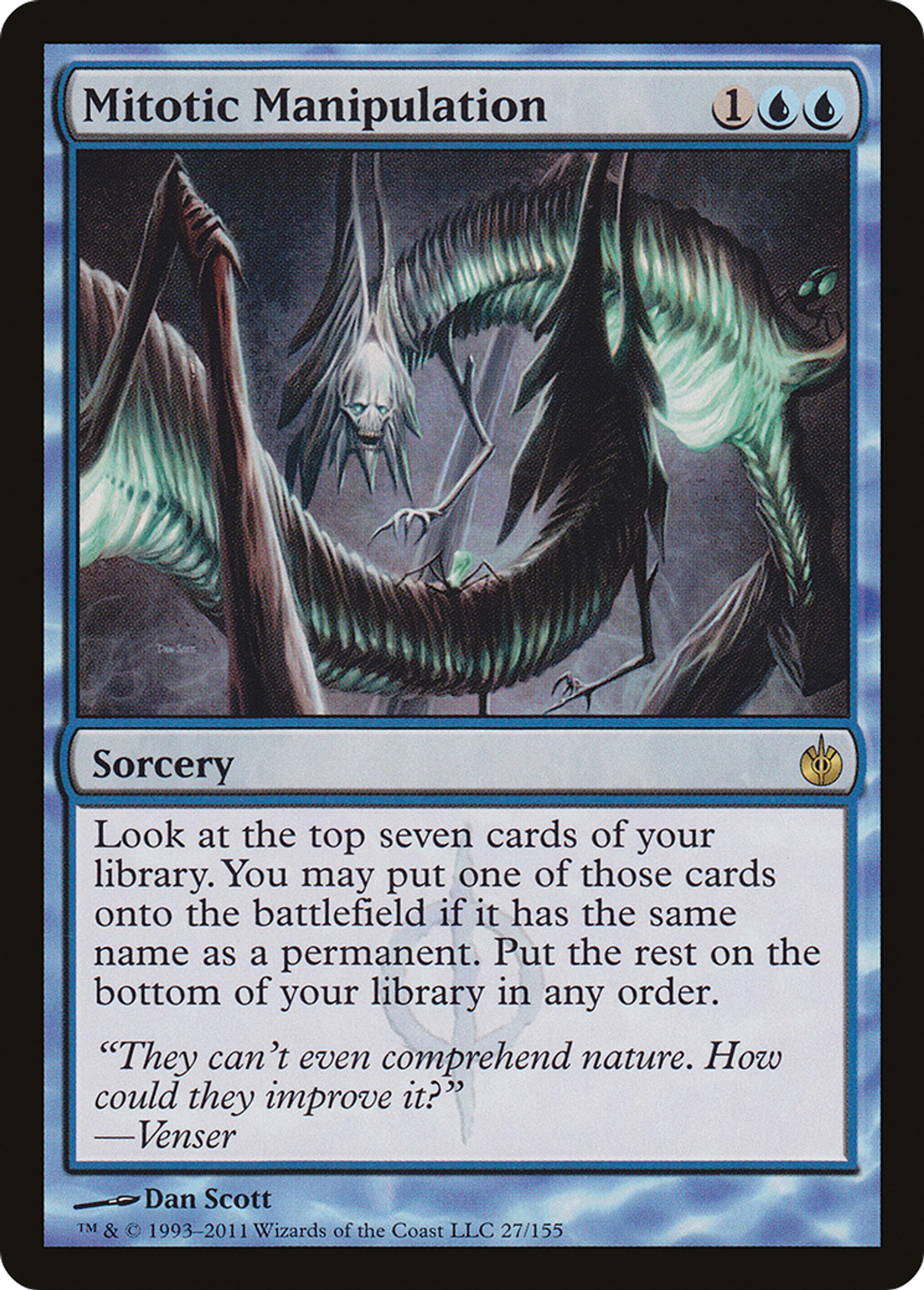 Mitotic Manipulation — Mirrodin Besieged — Magic: The Gathering