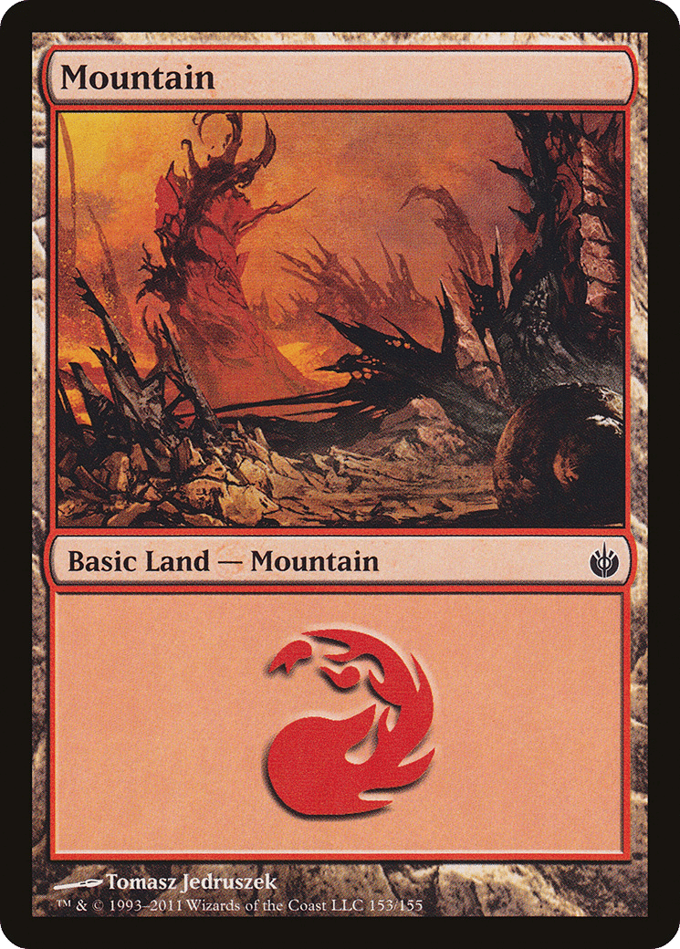 Mountain — Mirrodin Besieged — Magic: The Gathering