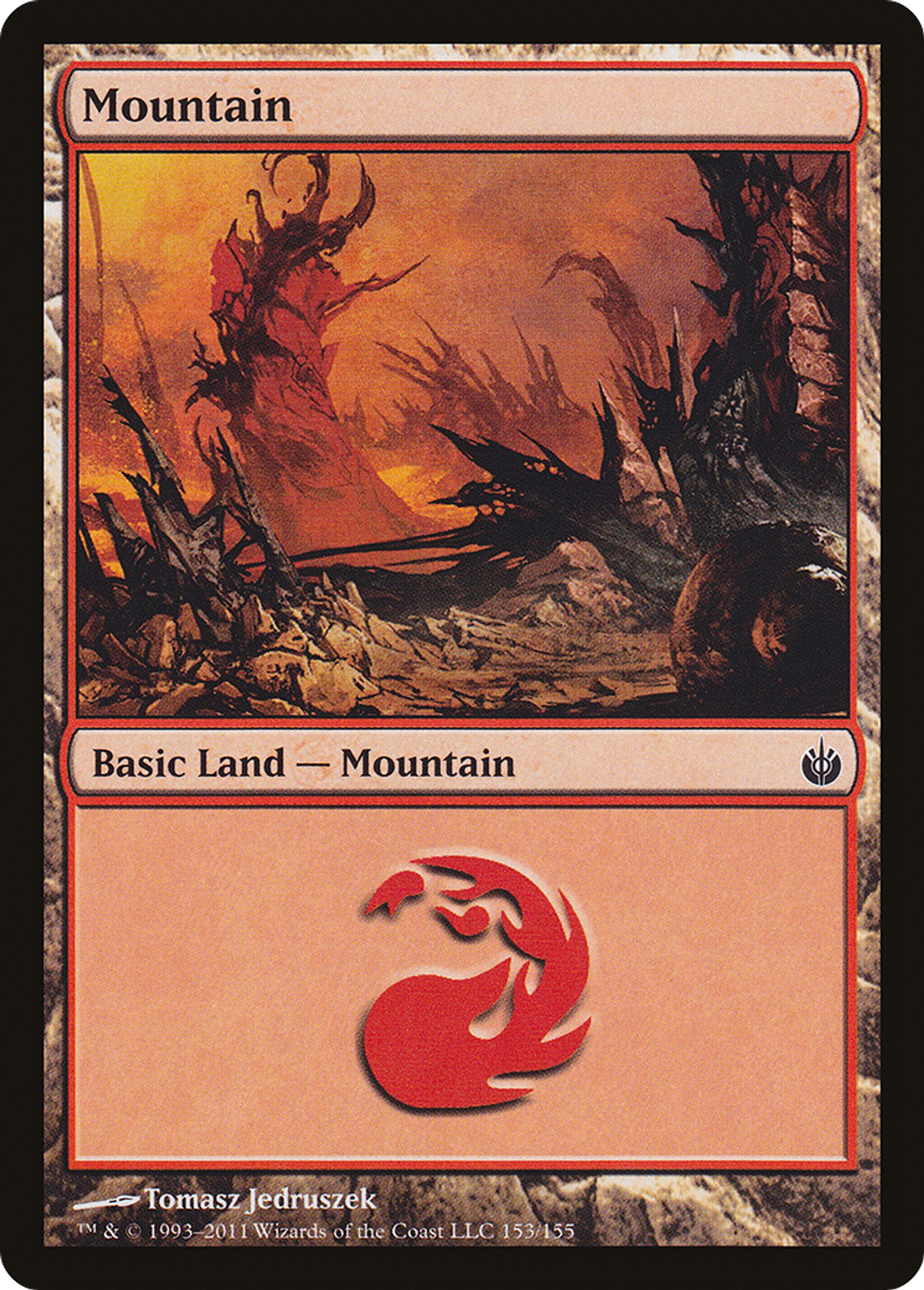 Mountain — Mirrodin Besieged — Magic: The Gathering