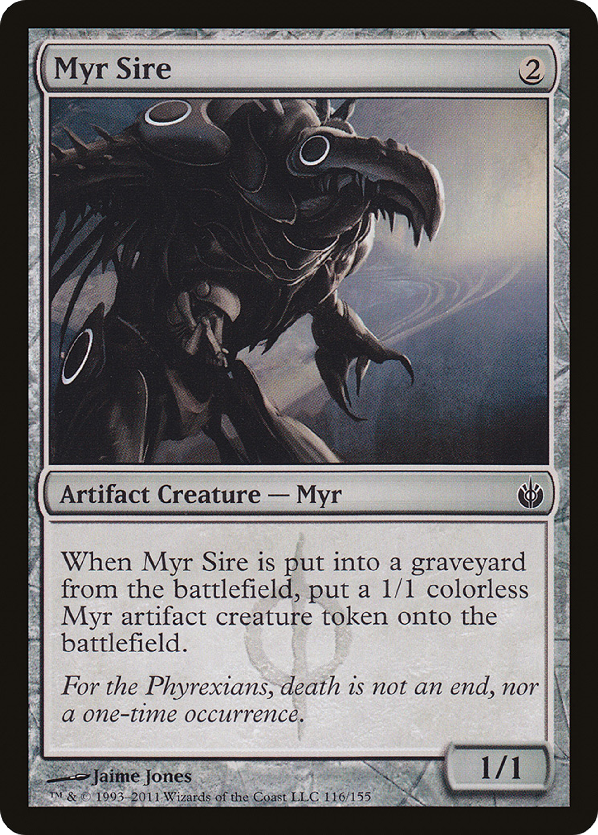 Père des myrs — Mirrodin Besieged — Magic: The Gathering
