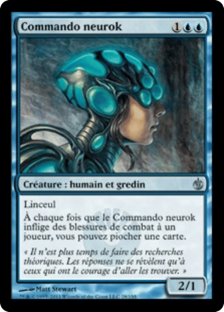 Commando neurok — Mirrodin Besieged — Magic: The Gathering