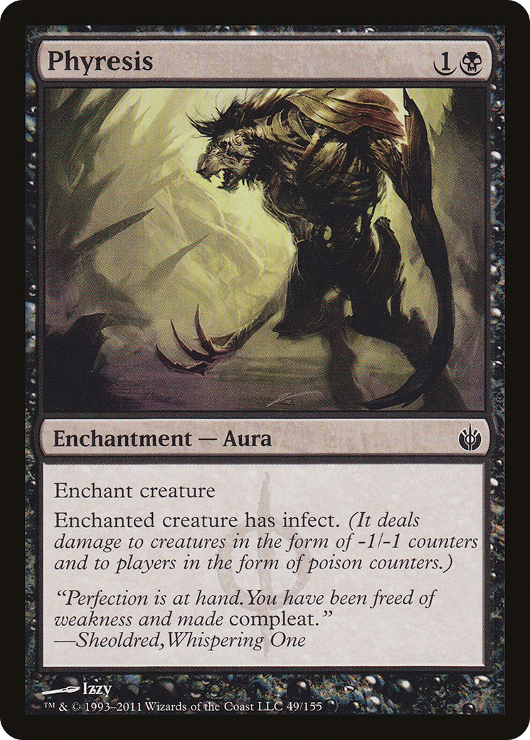 Phyresis — Mirrodin Besieged — Magic: The Gathering