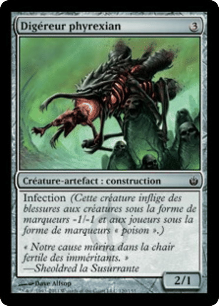 Digéreur phyrexian — Mirrodin Besieged — Magic: The Gathering
