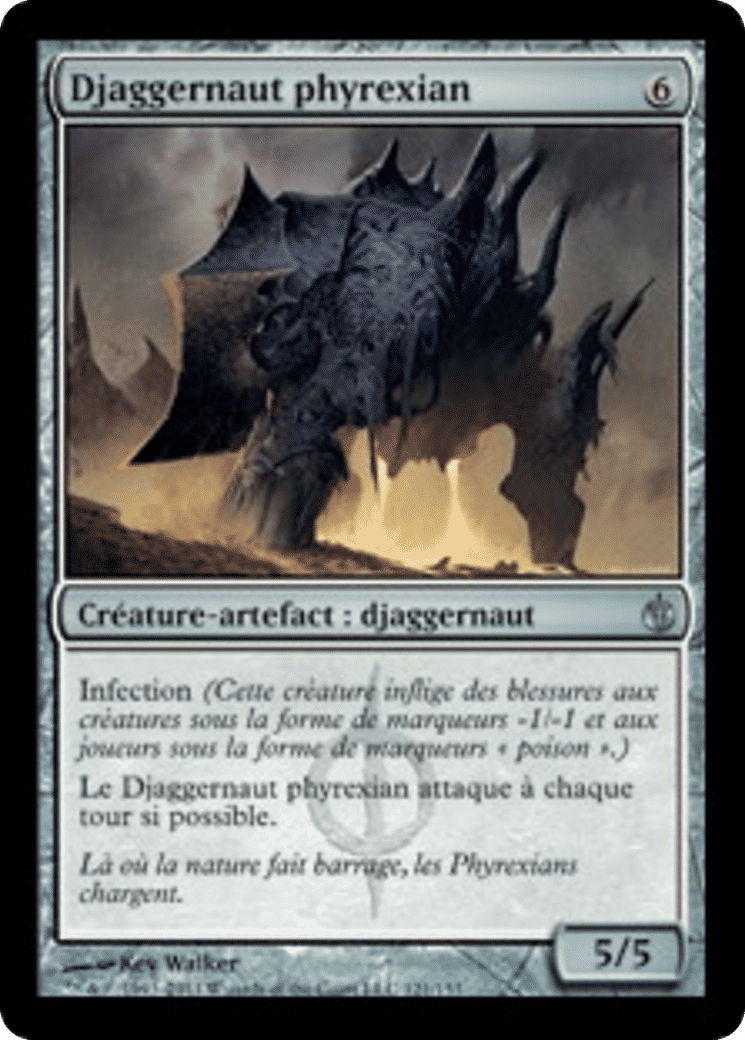 Djaggernaut phyrexian — Mirrodin Besieged — Magic: The Gathering