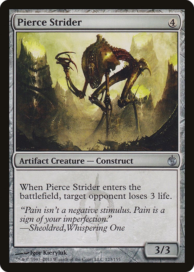 Pierce Strider — Mirrodin Besieged — Magic: The Gathering