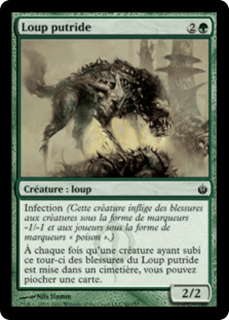 Loup putride — Mirrodin Besieged — Magic: The Gathering