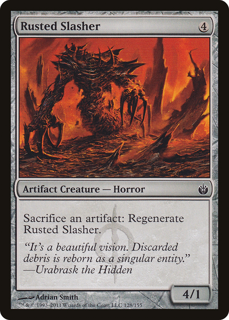 Rusted Slasher — Mirrodin Besieged — Magic: The Gathering
