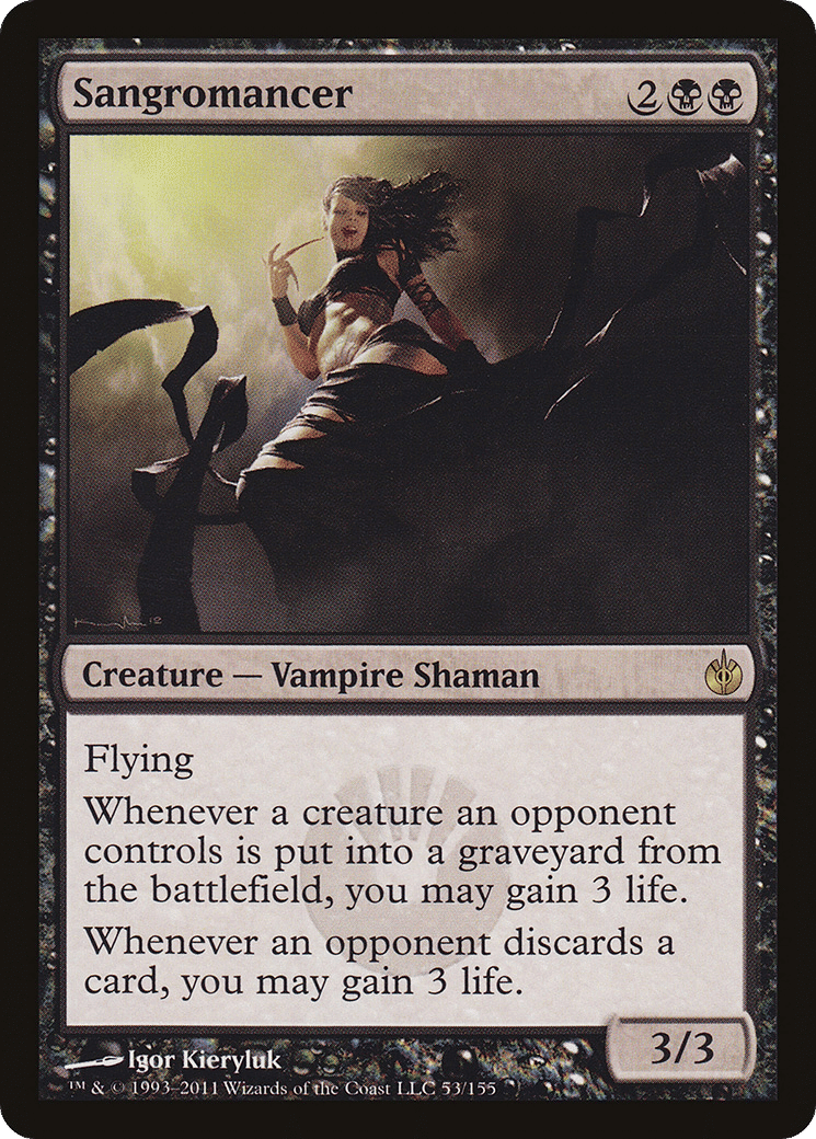 Sangromancer — Mirrodin Besieged — Magic: The Gathering