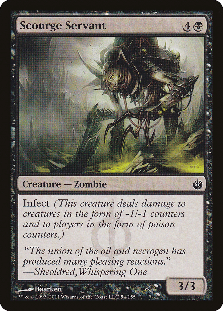 Scourge Servant — Mirrodin Besieged — Magic: The Gathering