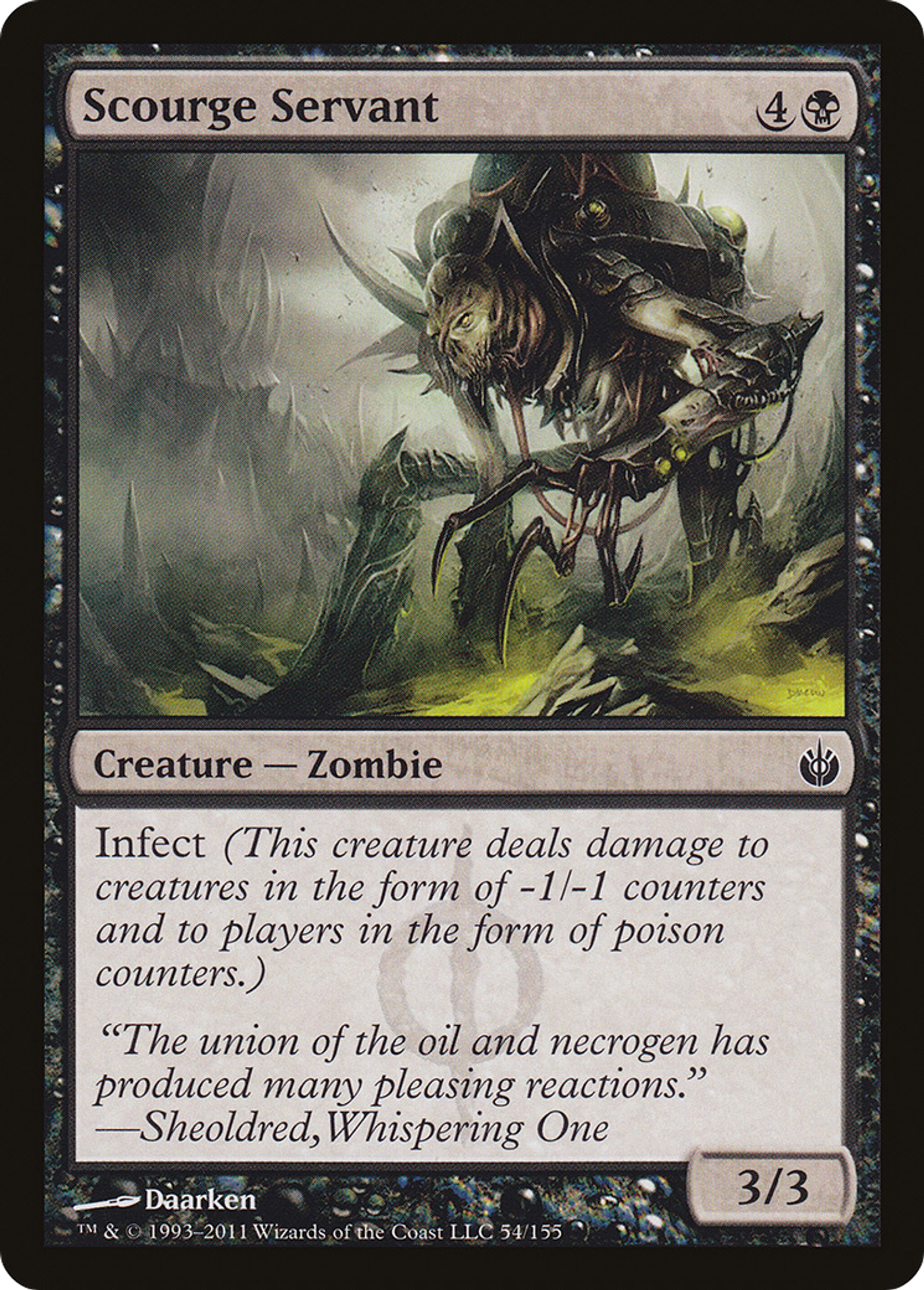 Scourge Servant — Mirrodin Besieged — Magic: The Gathering