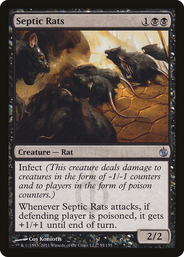 Septic Rats — Mirrodin Besieged — Magic: The Gathering